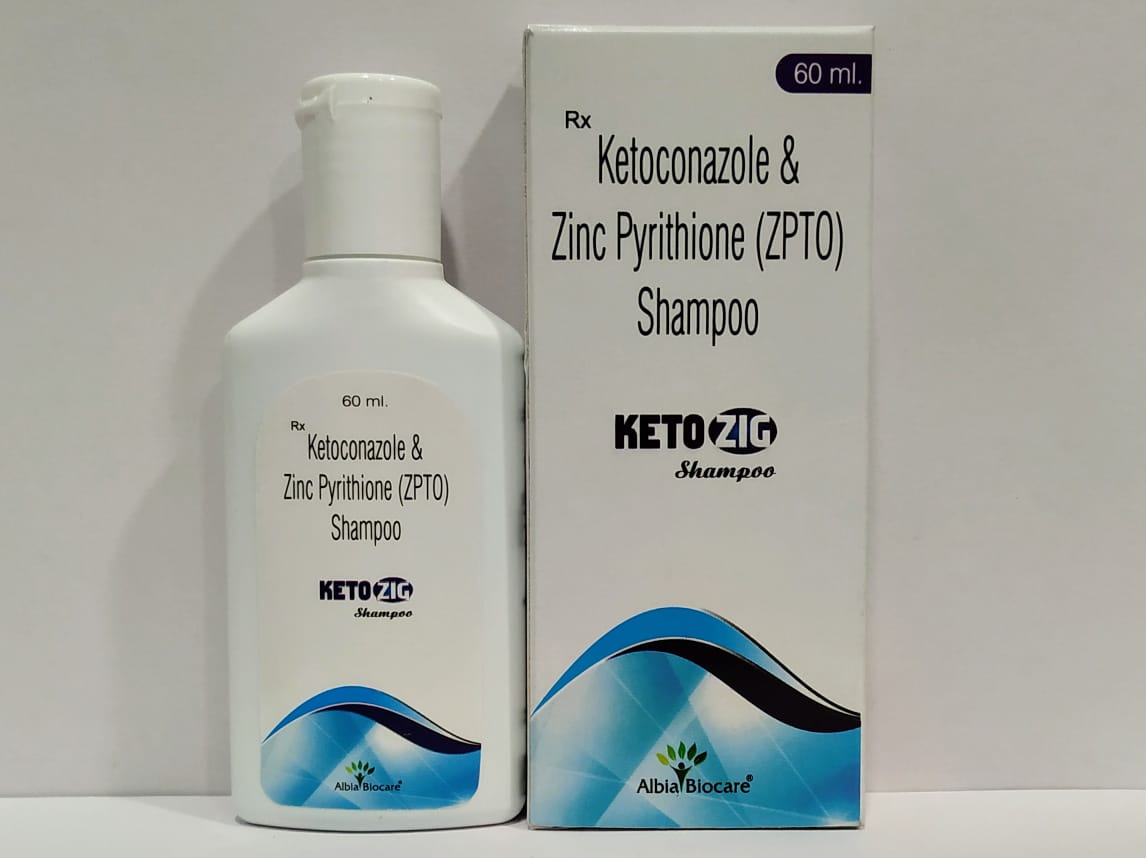 KETOZIG Shampoo | Ketoconazole 2% + ZPTO 1%